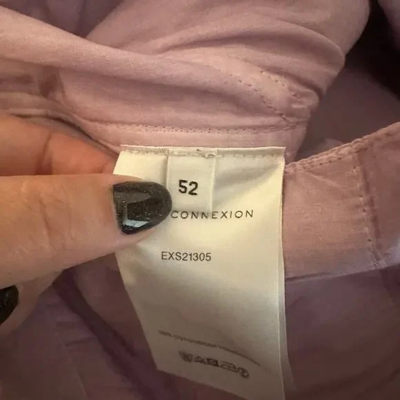 Faith Connexion Men's Purple Tie Dye Cargo Pants Size IT 52 US Size XL - Picture 11 of 16